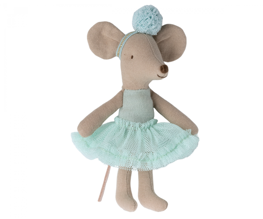 Maileg Ballerina Mouse - Mint Little Sister