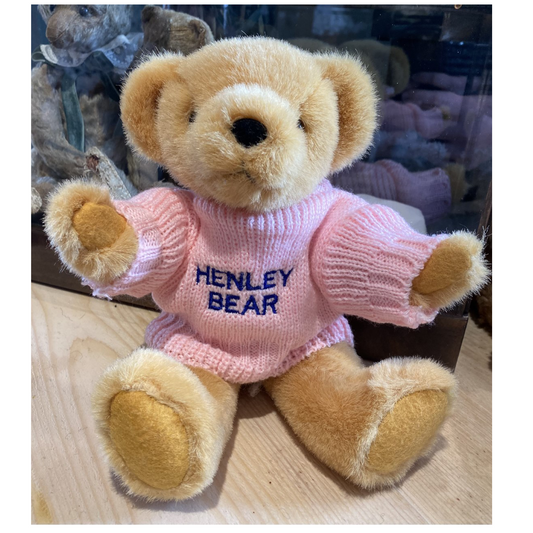 Asquiths Henley Teddy Bear - Pink Jumper