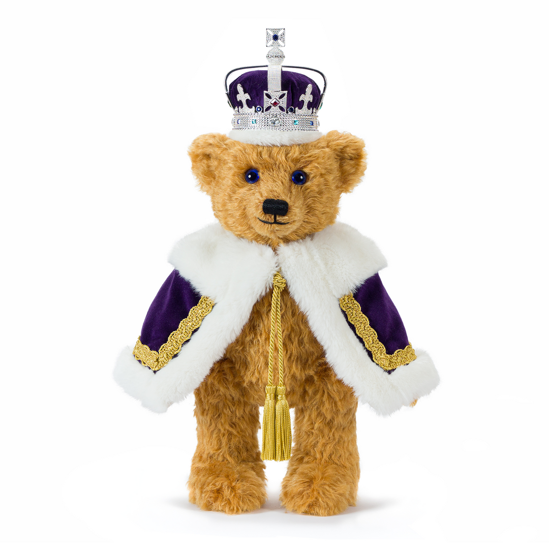 Merrythought King Charles III Coronation Commemorative Teddy Bear