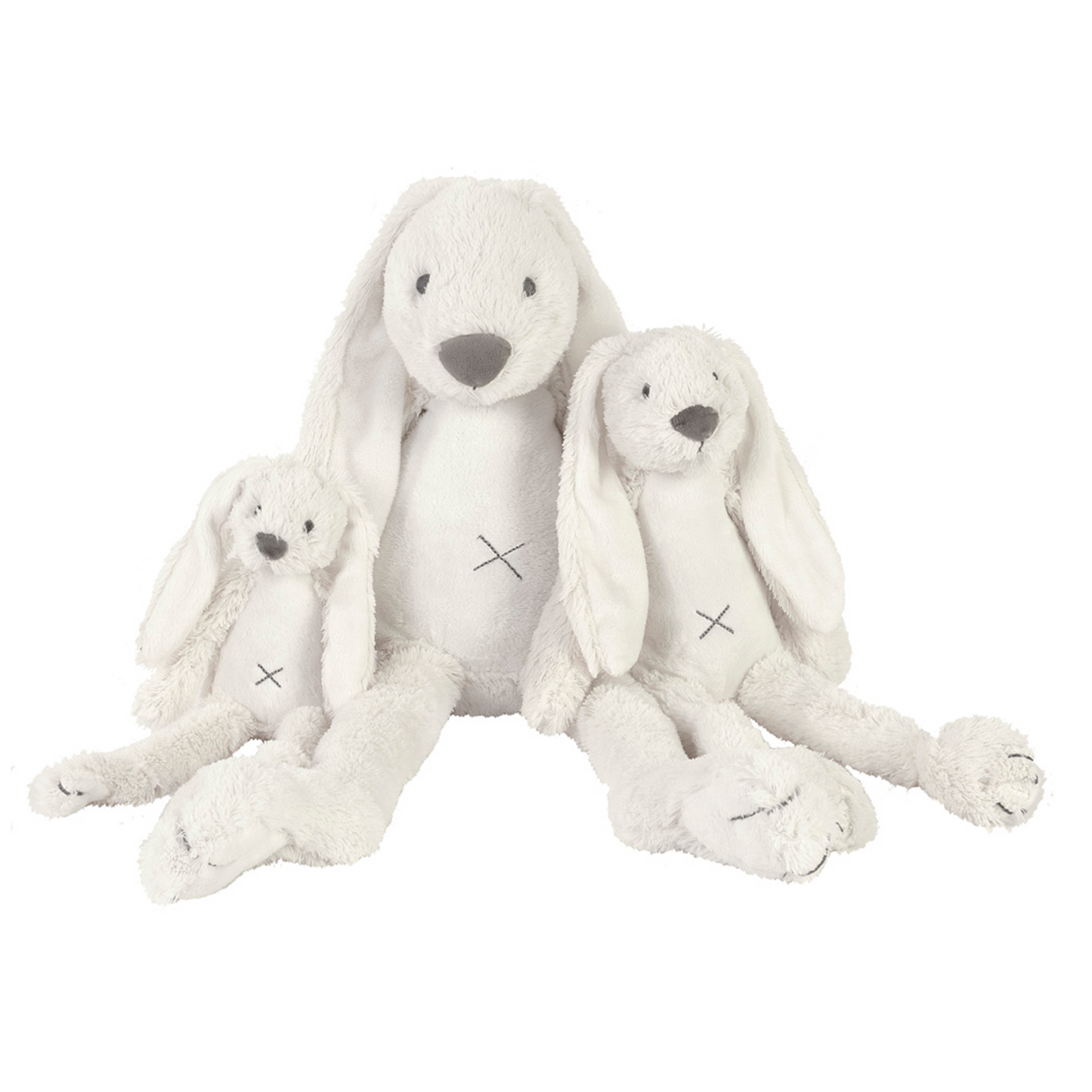 Richie Rabbit is a gorgeous, very soft toy rabbit in a lovely pale ivory colour. Suitable from birth.